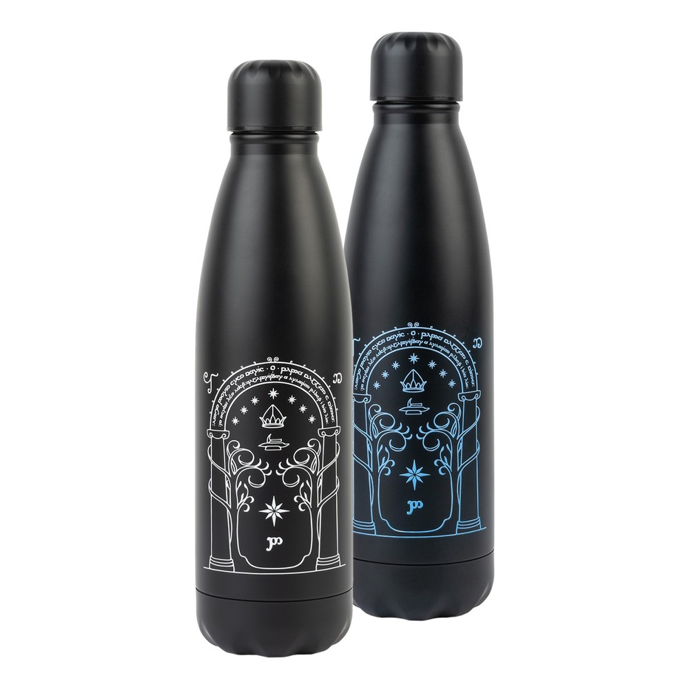 Grupo Erik The Lord of The Rings - Moria Gate 750 Ml Heat Change Hot & Cold Metal Bottle Fles - Multicolours